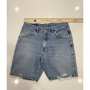 Vtg Wrangler Shorts Denim Men's Size 33 USA Made